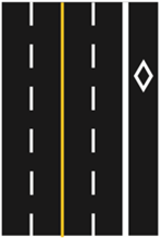 Reserved lanes