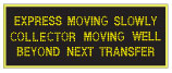 These signs change according to traffic conditions to give drivers current information on delays and lane closures ahead.