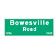 Some informa­tion signs include a numbering system along the bottom of the sign to assist emergency vehicles and drivers in determining an appropriate route