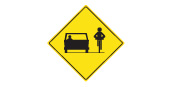 The share the road sign is used to warn motorists that they are to provide safe space on the road for cyclists and other vehicles. This sign also warns motorists and cyclists to exercise additional caution on the upcoming section of road