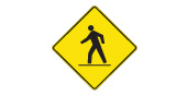 Watch for pedestrians and be prepared to share the road with them