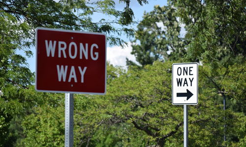 Stop or prohibition