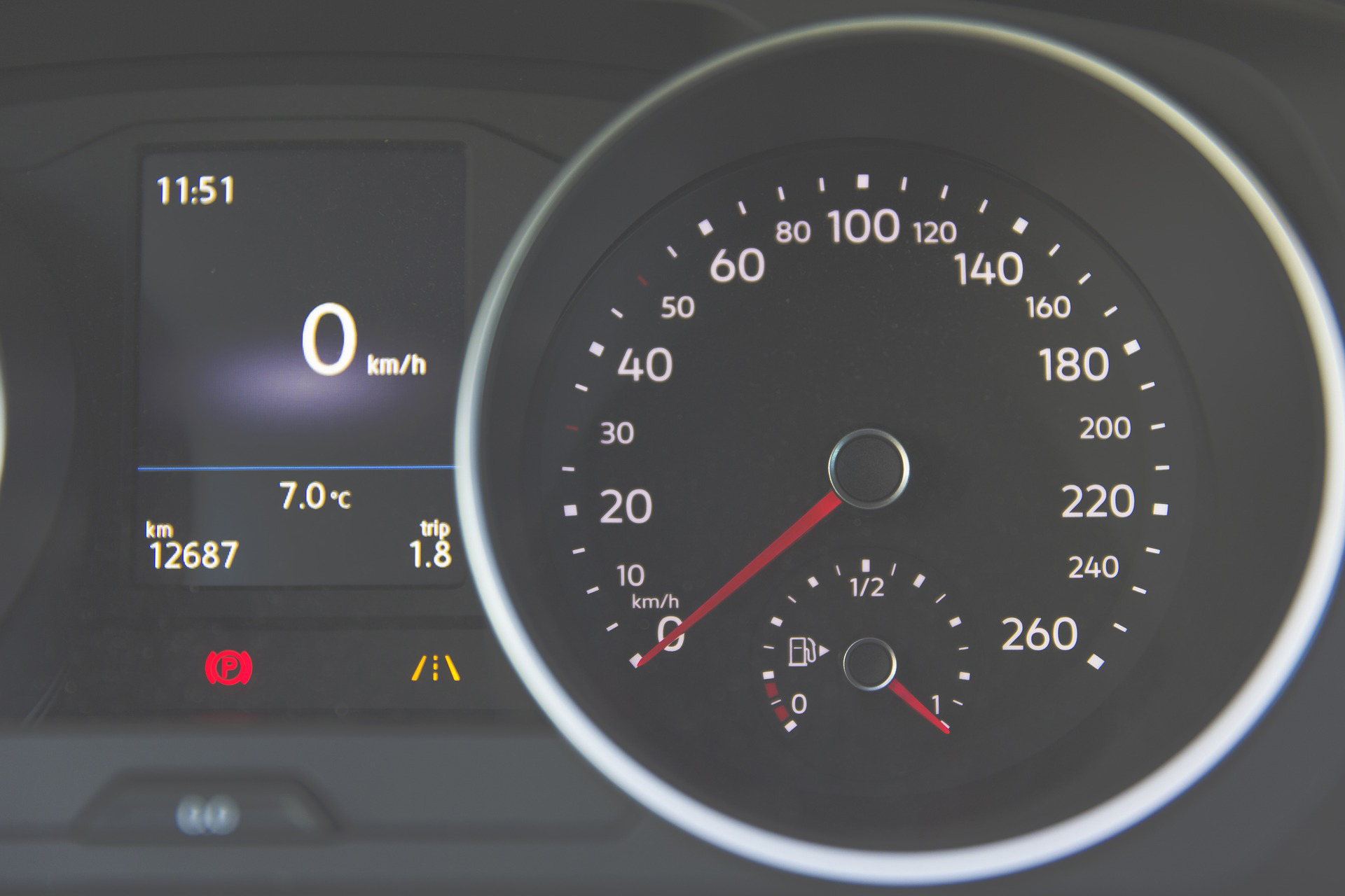 Instrument Panel Warning System